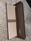 Mont Blanc Pen Box Only     Brown Plastic 70s Or 80   s