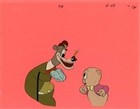 Original Production Cel Of Porky The Pig And Shyster From Get Rich Quick Porky  