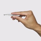 Tweezerman Stainless Steel Slanted Point Tweezer 1 Count  pack Of 1   Silver