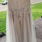 David s Bridal Size 7 Ivory Flower Girl Dress Wedding Formal