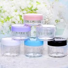 3 10pcs Empty Cosmetic Sample Pots Cream Jars 5g 10g 15g 20g Travel Containers