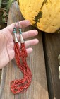 Native Made 6 Strand Coral Necklace