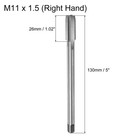 M11 X 1 5 H2 130mm Extra Long Straight Flute Screw Thread Milling Machine Taps