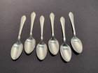 Ss United States Demi Tasse Spoons- 6  Silverplated By International Silver Co 