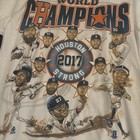 World Champion 2017 Houston Astros White T-shirt Size Small