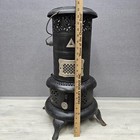 Vintage Perfection No 525 Black Oil Heater Pat 1913 Kerosene Stove Untested