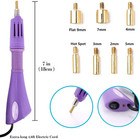 Hotfix Applicator  7-in-1 Hot Fix Rhinestone Applicator Wand Setter Tool Kit Wit