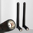 2-pack Dual Band Wifi 2 4ghz 5ghz 5 8ghz 3dbi Mimo Rp-sma Male Antenna For Wi   