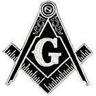 Lot Black Masonic Logo Flag Embroidered Patches Freemason Square Compass Mason