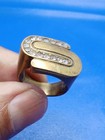Very Stunning Rare Ancient Bronze Roman- Ring Artifact Legionary Amazing Antique