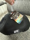 New Official Licensed Ufc Snapback Hat Cap Black