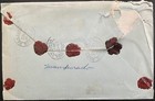 1937 Costa Rica  156 7   177 On Reg Cover To Us  Customs Markings  d