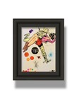 Neo Expressionist Pop Art Mixed Media Ooak Drawing On Paper By Ftm3