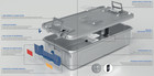 Aesculap Aicon Jj111 Sterilization Container W  Enhanced Drying System Eds