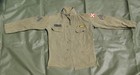 Vintage U s  Army Fatigue Jacket W wwii 8th Army Patch   Wwii Wool Field Shirt