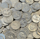 Washington Quarters  90  Silver 1932 - 1964  Circulated  Choose   Of Coins  25c