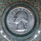  1776-1976 D Us Bicentennial Quarter  Rare D  Filled Mint Mark 