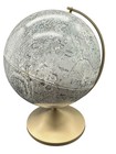 Vtg Replogle The Moon Globe With Stand Box 6  Apollo 2 Landing Sites Lunar