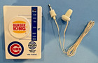 Vintage Chicago Cubs Burger King Wgn Radio 720 Am Portable Radio With Ear Phone