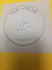 Neil Peart Signed Far And Near  On Days Like These Rush