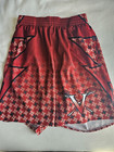 Mens Jock Reversible Lifestyle Red Lacrosse Shorts Size Xl