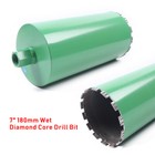 7 Inch Wet Diamond Core Drill Bit For Concrete Masonry American Thread Premium