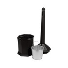 Cigarette Receptacle - 710301 Smoker   s Outpost Site Saver  Black