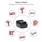 Battery Adapter Converter For Dewalt 20v Max Battery To For Milwaukee 18v Tools