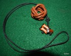 Boy Scout - Woodbadge Items - Beads  Neckerchief And Woggle