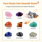 Koolstone C5 Starter Rock Tumbler Kit - Durable Kit  Orange