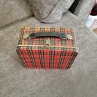 1960s Aladdin Plaid Lunch Box   Thermos   Vintage   Lunchbox Kit