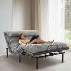 Ergonomic Electric Bed Frame With Wireless Remote For Zero Gravity Support