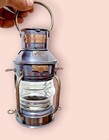 Antique Brass Anchor Lamp Vintage Maritime Ship Nautical Lantern Boat Lamp 8 