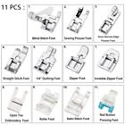 11pcs Presser Feet  Sewing Machine Kit For Sewing Machine Brother Singer Janome