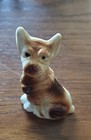 Vintage Miniature Dog Maybe Cat  Figure Figurine Brown 3 5 