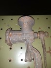Vintage Enterprise No  5 -meat Chopper Hand Crank Table Mount-see Details
