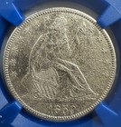 Ss Republic 1859 O  Shipwreck Effect Liberty Seated Half Dollar Treasure Coin  