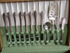 56 Pc Vintage 1881 Rogers Oneida Baroque Rose Silverplate Flatware Set No Chest