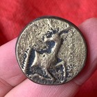 Very Rare Ancient Ephesus Ionia Bee Stag Tetradrachm Palm Authentic 394-295 Bc