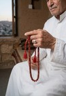 Red Islamic Prayer Beads 99 Misbaha Tasbih Rosary Amber Style Prayer Mala Beads