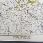 1847 Black Sea Crimea Pontus Euxinus Perthes Hand Colored Map Matted