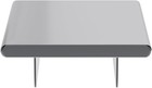 18    X 48    Stainless Steel Single Tier Pass Through Shelf     Commercial Wall Mount