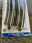 Bachmann E-z Train Track System 4 Tracks   44401 Ho Scale Steel Alloy - New