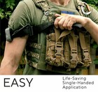 10pcs Tourniquet Rapid One Hand Application Emergency Outdoor First Aid Kit Usa