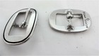 Pair Jeremiah Watt Oval Smooth Grooved Buckles Stainless Steel Horse Tack Sizes 