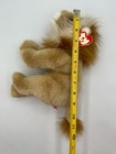 New Imperfect Tag Ty Classic Plush Sahara Lion 1997 Beanie Buddy Brown