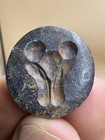 Very Old Unique Roman Garnet Seal Lion Head Good Luck Amulet Stamp