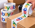 6 Rolls Ebay Logo Pre-printed Carton Sealing Packaging Tape White 3  X 55 Yds
