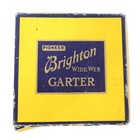 Antique Pioneer Brighton Wide Web Garters Silk Early 1900s 1904 Collectible Read