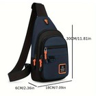 Men   s Waterproof Outdoor Chest Bag     Hiking Sports Crossbody Shoulder Pack
